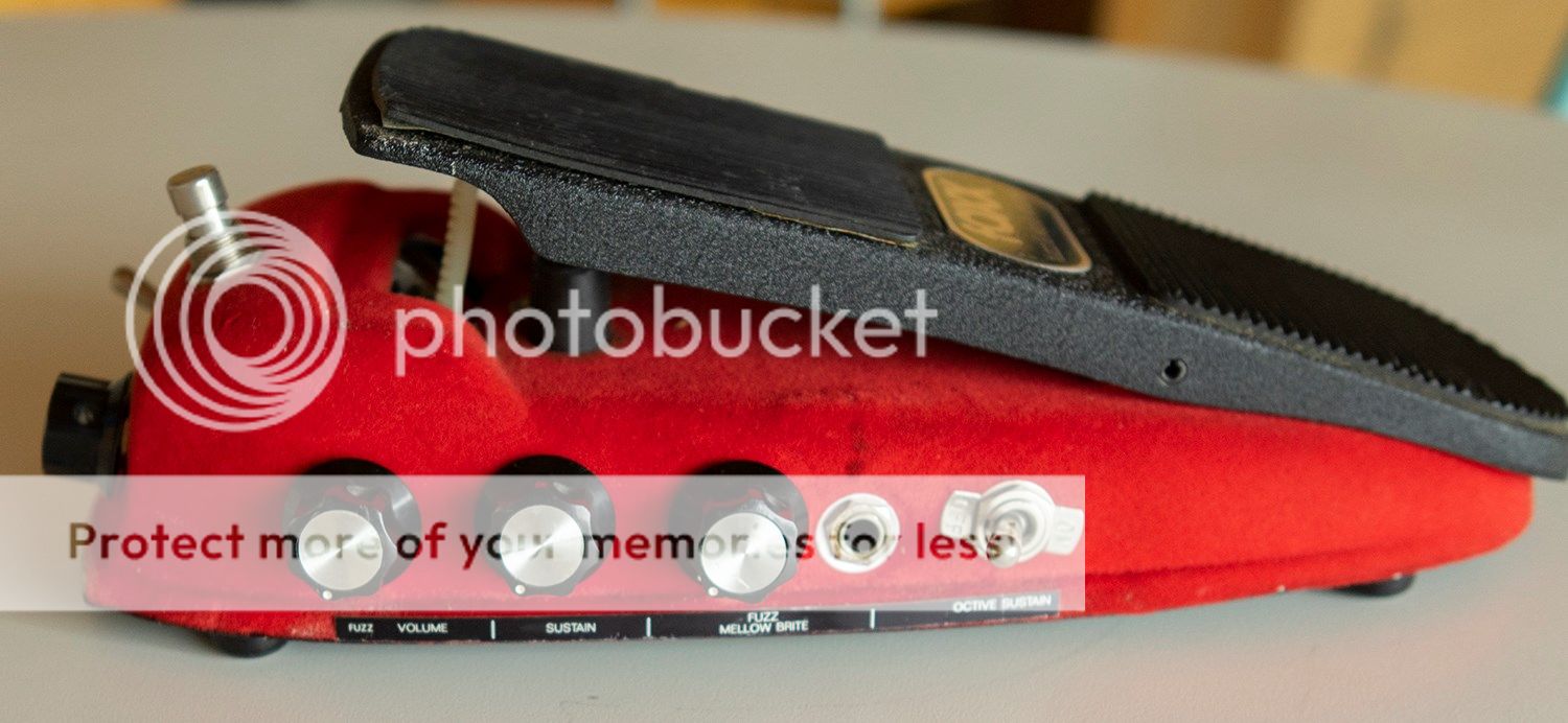 1972 FOXX Fuzz, Wah, Volume Pedal